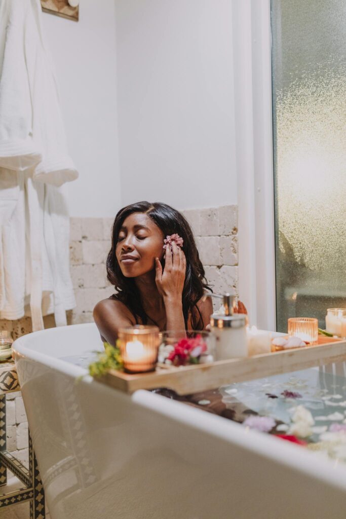 Free stock photo of adult, anxiety, bath salt